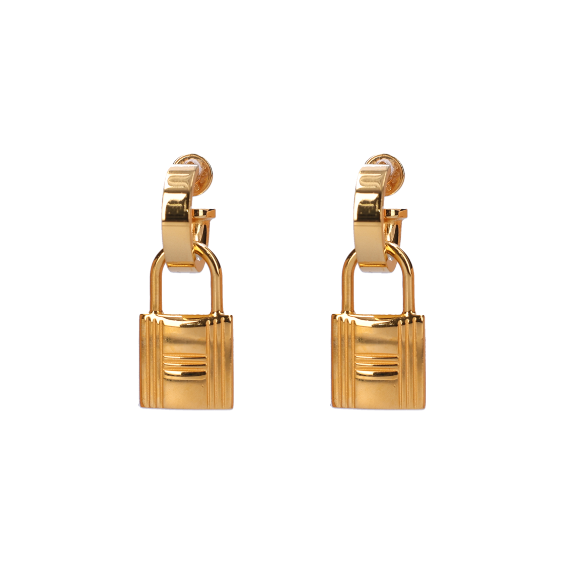 에르메스 H078851CC 오 켈리 이어링 골드 D각인